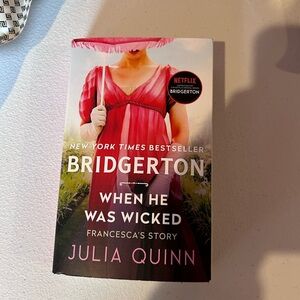NWOT Bridgerton 'When He Was Wicked' Book